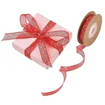 Star Pattern Polyester Organza Ribbon