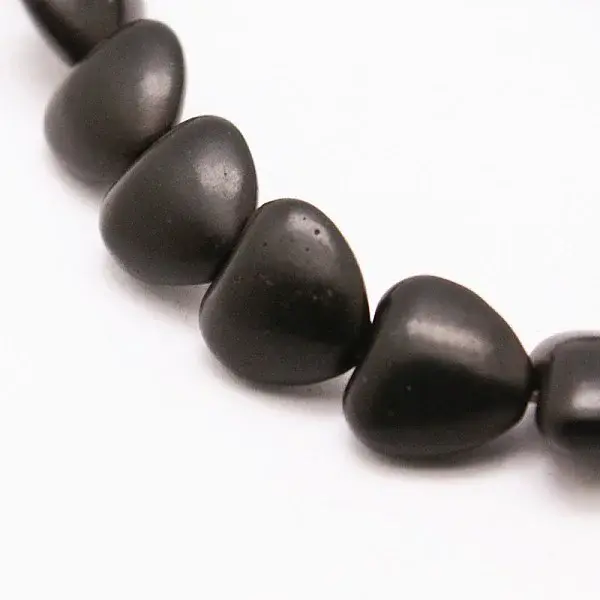 Heart Synthetic Turquoise Beads Strands