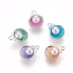Alloy Enamel Pendants
