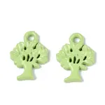 Spray Painted Alloy Charms