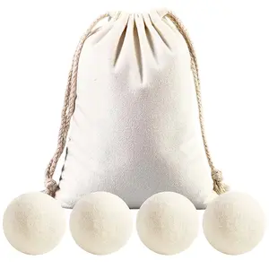 4Pcs Wool Pom Pom Balls