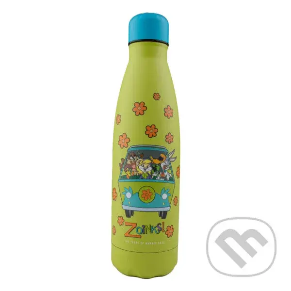 Scooby Doo: Nerezová fľaša 500 ml - Scooby x Looney Tunes
