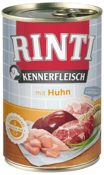 Konzerva Rinti Kennerfleisch kuře 400g