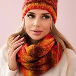 Dámský komplet Zuzanna K257 červená + žlutá