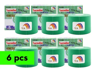 TEMTEX tape Tourmaline, zelená 5cm x 5m, 6ks