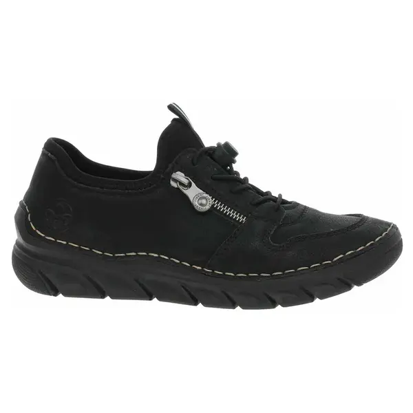 Dámské polobotky Rieker 55065-00 schwarz 41