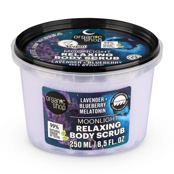 Organic Shop Sleeping Tělový peeling Exfoliate Your Worries 250 ml