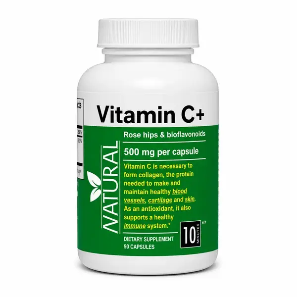 Vitamín C + šípky + bioflavonoidy - 90 kapsúl