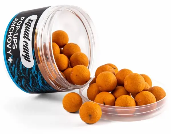 Squat carp plávajúce boilies pop-up anchovy+ 60 g - 16 mm