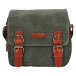 Unisex taška cez rameno Katana Udine, canvas − zelená