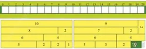 Papírové dopočítadlo 0-20 (poškozené)