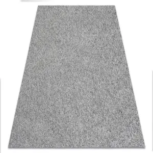 rugsX KOBEREC, Koberec metráž ETON stříbro 200/200 cm