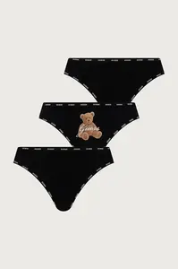 Guess  tanga dámské bavlněné s elastanem ARIA 3-pack