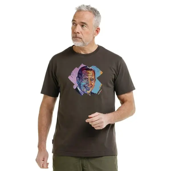 Bushman Tričko Freedom, tmavě hnědé XL