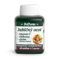 MedPharma JABLČNÝ OCOT, VIT C, VLÁKNINA, CHRÓM