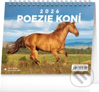 NOTIQUE Stolní kalendář Poezie koní 2026 (řádky) - Christiane Slawik (ilustrátor)