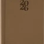 NOTIQUE Denný diár Essenza 2026 (oriešok)