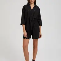 Marisse Women's Shorts L-Sh-4309 Black