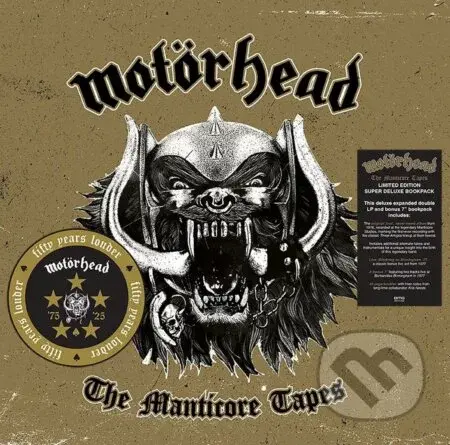 Motorhead:  The Manticore Tapes Dlx. LP (3 LP) - Motorhead