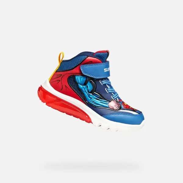 Blue boys' sneakers Geox Ciberdron - Boys