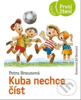 Kuba nechce číst - Jiří Bernard (ilustrátor), Petra Braunová - kniha z kategorie Naučné knihy