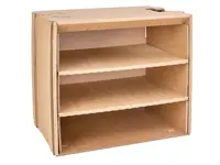 4 ks - Police pro regálový box - 3 patra