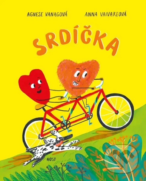 Srdíčka - Agnese Vanaga, Anna Vaivare (ilustrátor)
