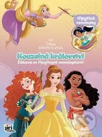 Zábava se třpytivými samolepkami Disney Princezny - kniha z kategorie Samolepky
