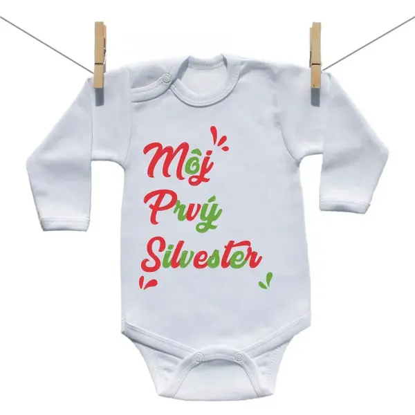 Boodyy Body s dlhým rukávom Môj prvý Silvester 92 (18-24 mesiacov)