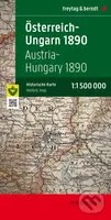 Austria - Hungary 1890   1:1 500 000 (Historic Map)