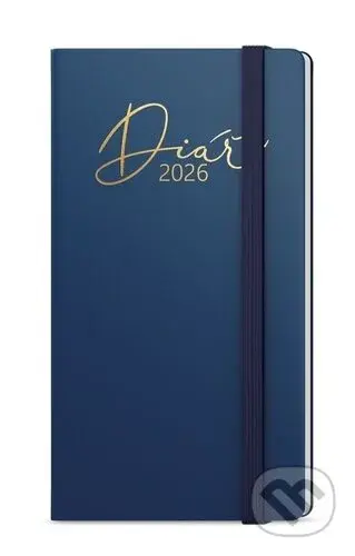 Týdenní diář 2026 Jakub Luxi kapesní modrá