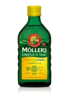 MOLLER´S Omega 3 RYBÍ OLEJ Citrónová príchuť