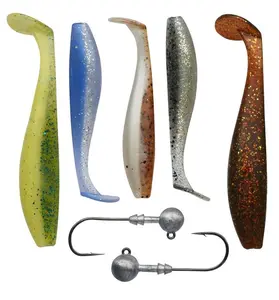 Abu garcia set gumových nástrah starter pack zander - candát