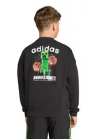 Dětská bavlněná mikina adidas Originals černá barva, s aplikací, JW7723