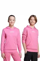 Dětská mikina adidas růžová barva, s kapucí, s potiskem, JN2429