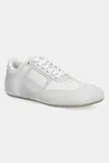 Kožené tenisky MM6 Maison Margiela dámské, šedá barva, S66WS0106