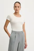 Tričko Guess dámské, béžová barva, W5YI46 J1314