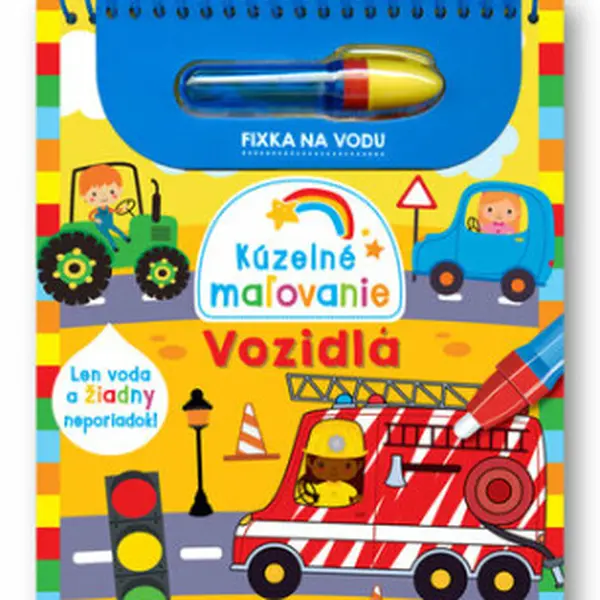 Kúzelné maľovanie Vozidlá
