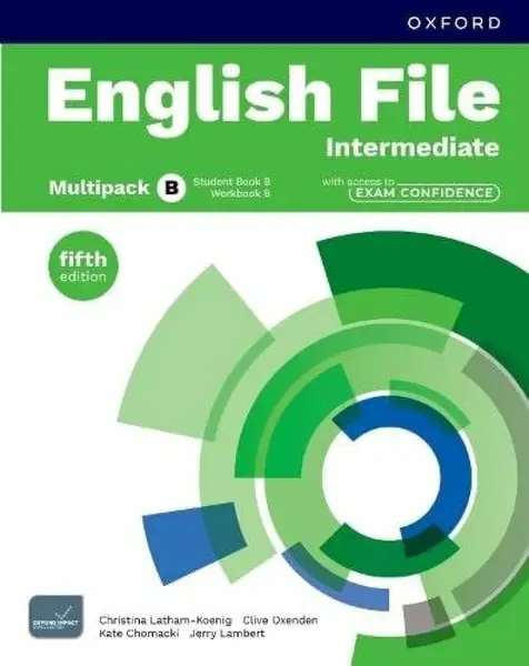 English File Fifth Edition Intermediate Multipack B with Exam Confidence - Clive Oxenden, Christina Latham-Koenig