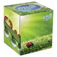 Q SOFT Papírové kapesníky 3-vrstvé Berušky Box 60 ks