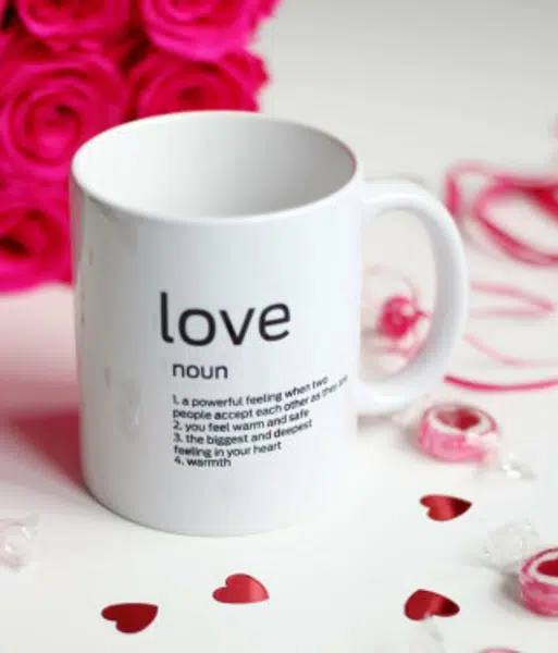 Designový hrnek love