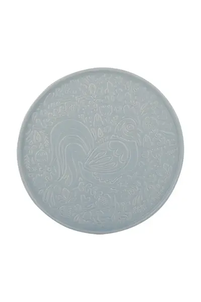 Talířek Mason Cash Home to Roost 30 cm modrá barva