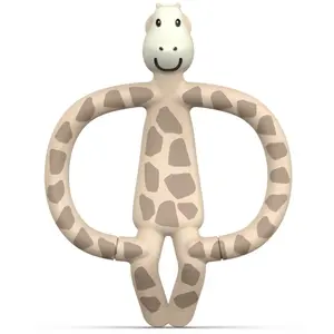 Matchstick Monkey Animal Collection zubní kartáček s kousátkem 1 ks