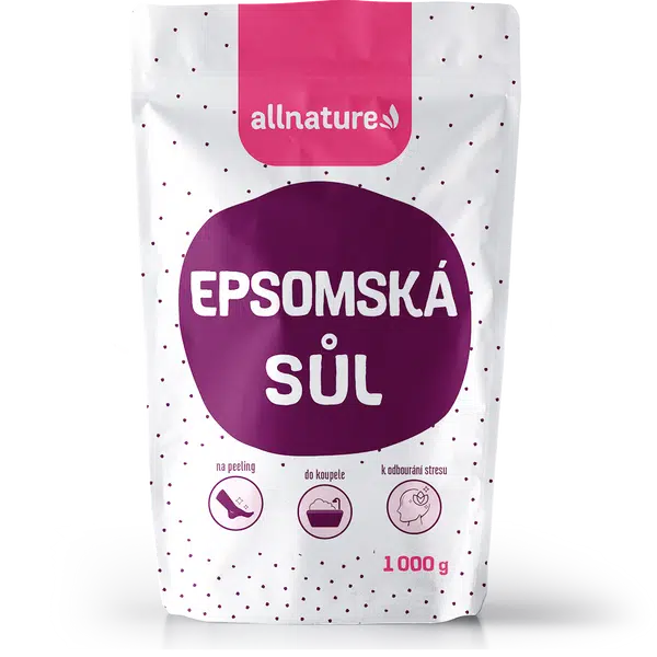 ALLNATURE Epsomská sůl 1000 g