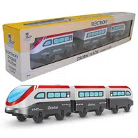 BABU vláčky - Elektrický osobní vláček - set 3 ks