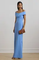 Šaty Lauren Ralph Lauren modrá barva, maxi, 253936391