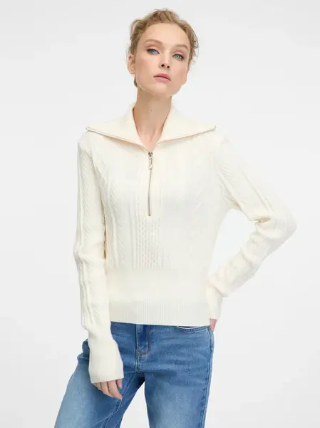 Cream women's sweater ORSAY - Women's
