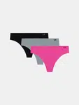 Women's panties Under Armour UA Pure Stretch NS THONG (3pcs) - Women's