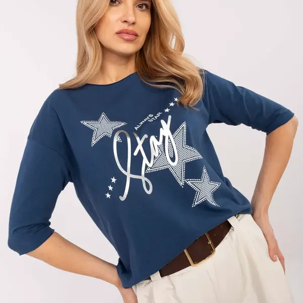 Blouse-CLM-BZ-0016.84-dark blue