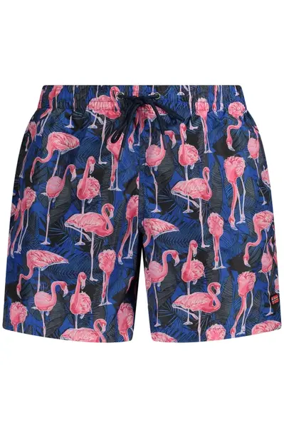 Pánske kúpacie kraťasy s plameniakmi